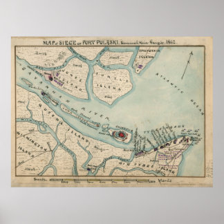 Affiches Fort Pulaski