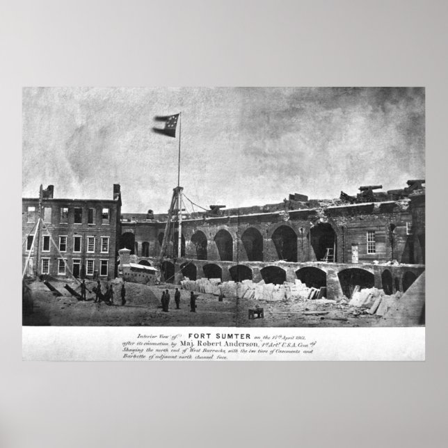 Affiches Fort Sumter (Devant)