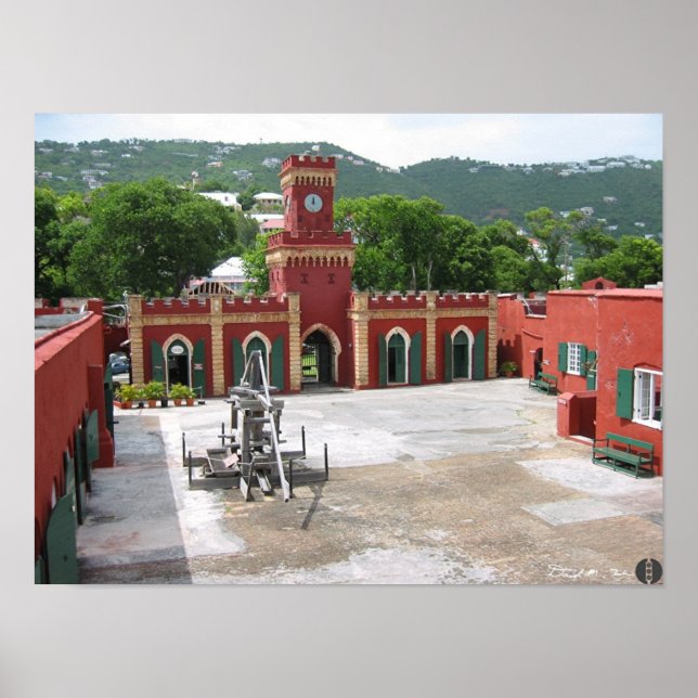 Affiches Fort sur St. Thomas (Devant)