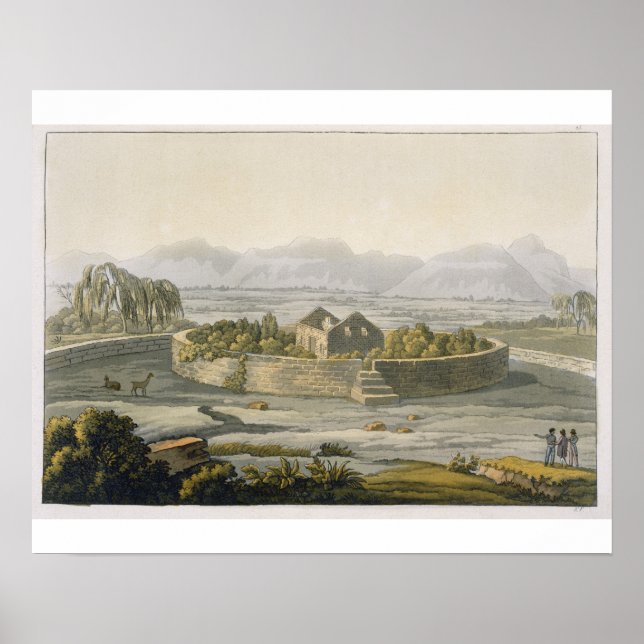 Affiches Forteresse circulaire de Cannar, Pérou, de 'Le Cos (Devant)