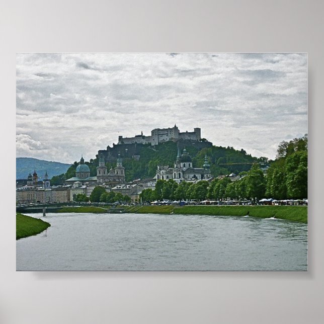 Affiches Forteresse de Salzbourg, Autriche, Hohensalzburg P (Devant)