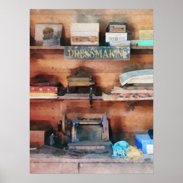 Affiches Fournitures de fabrication de sous-vêtements et ma (Devant)