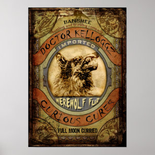 Affiches Fourrure de loup-garou