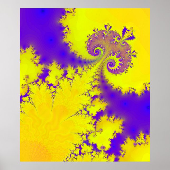 Affiches Fractal 3D (Devant)