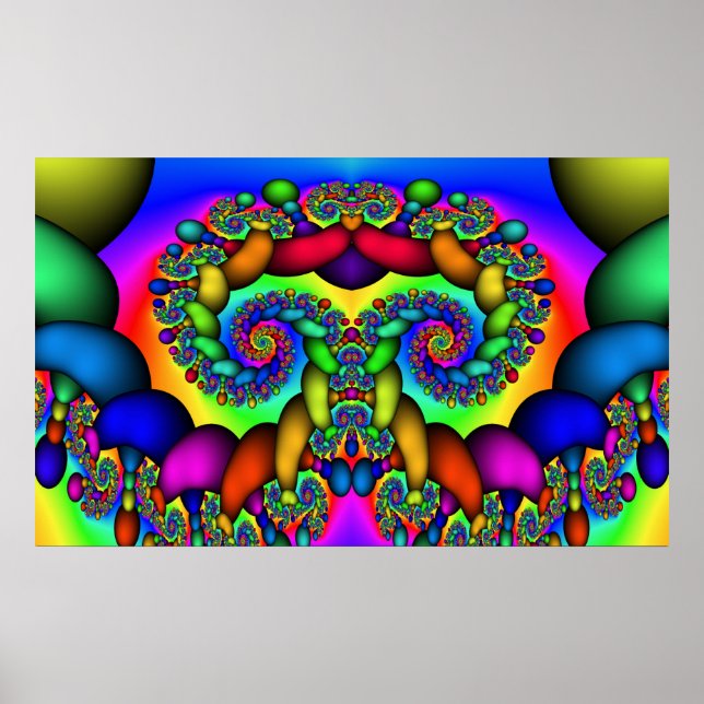 Affiches Fractal Tree of Life (Devant)