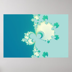 Affiches Fractale des champignons