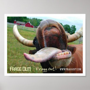 Affiches frag de langue de vache