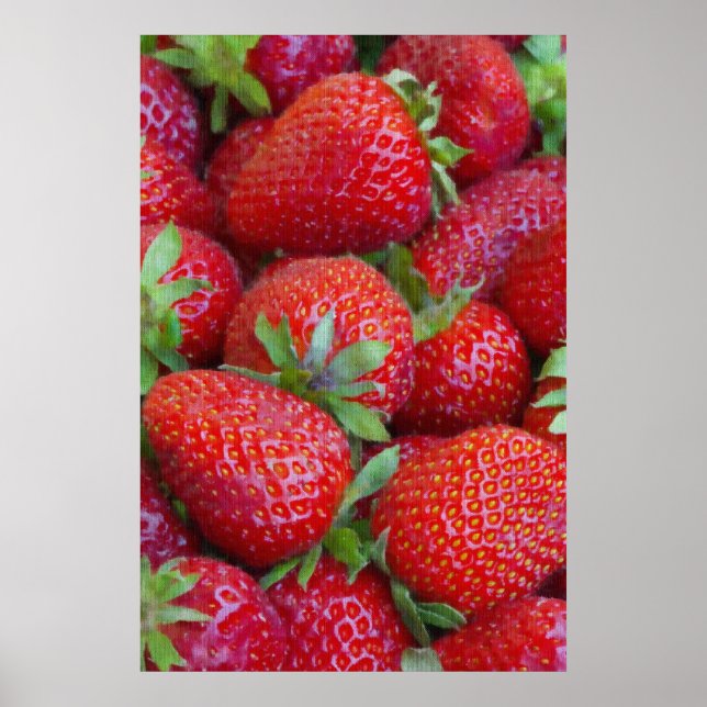 Affiches Fraise (Devant)