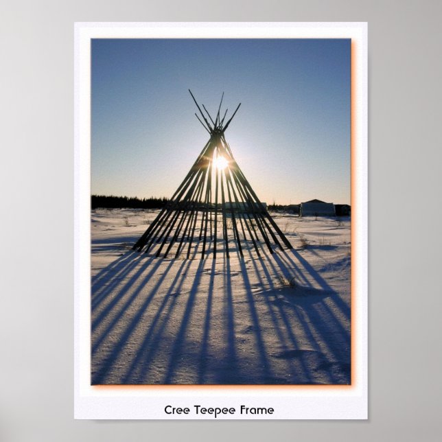 Affiches Frame Teepee cri (Devant)