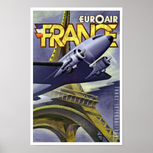 Affiches ~ France d'Euroair