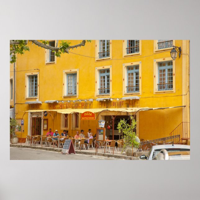 Affiches France, Provence, Moustiers-Ste-Marie. Credit (Devant)