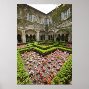 Affiches France, Provence, St. Remy-de-Provence. Jardin