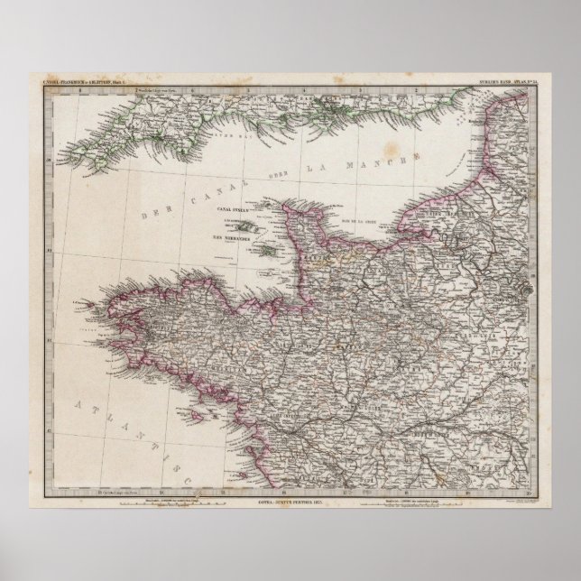 Affiches France, quatre feuilles, feuille 1 (Devant)