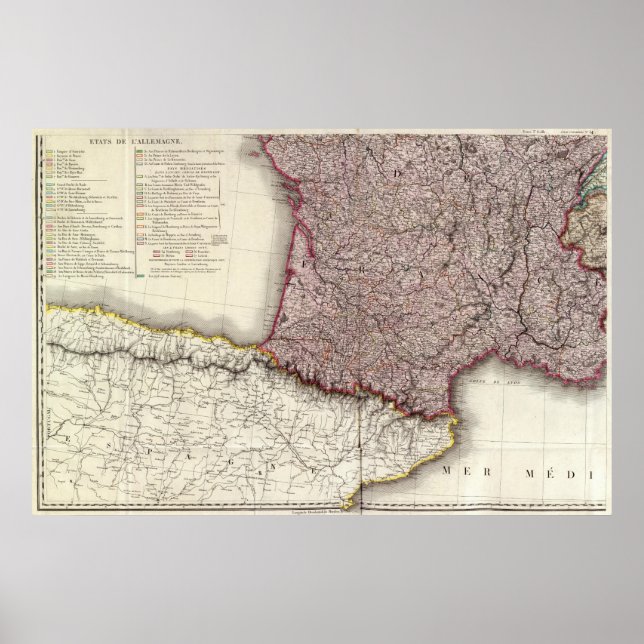 Affiches France Sud-Ouest (Devant)