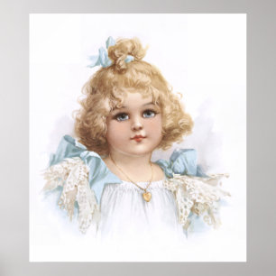 Affiches Frances Brundage - Portrait d'une jeune fille