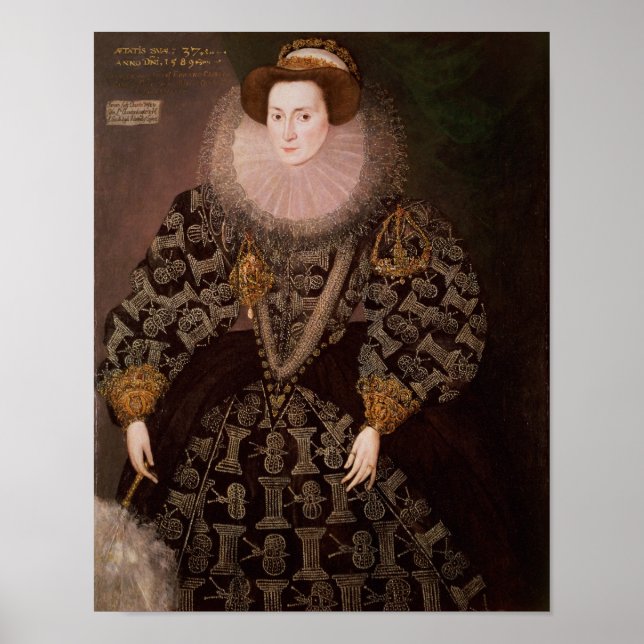 Affiches Frances Clinton, Lady Chandos, 1589 (Devant)