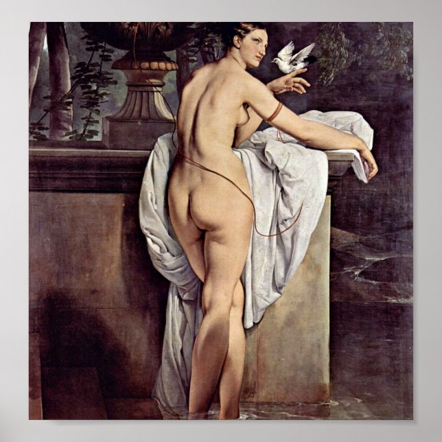 Affiches Francesco Hayez - Carlotta Chabert comme Vénus (Devant)