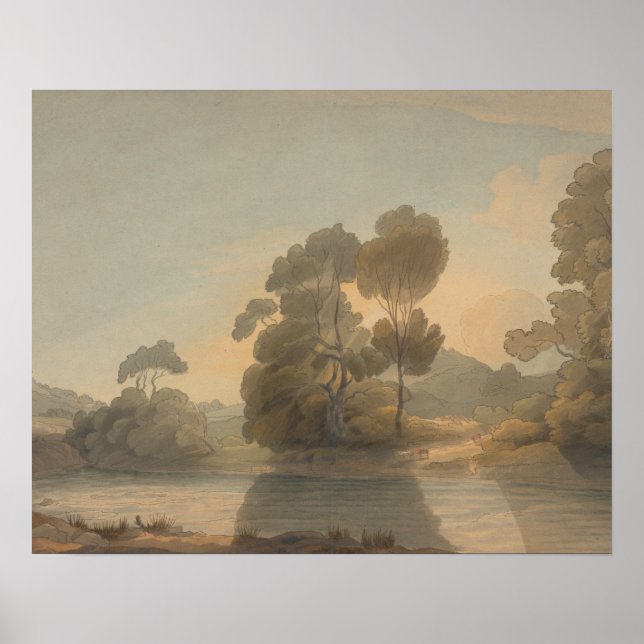 Affiches Francis Towne - On the Dee (Devant)