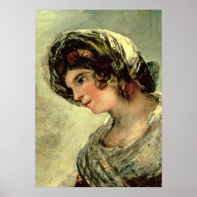 Affiches Francisco Jose de Goya y Lucientes | La Milkmaid (Devant)