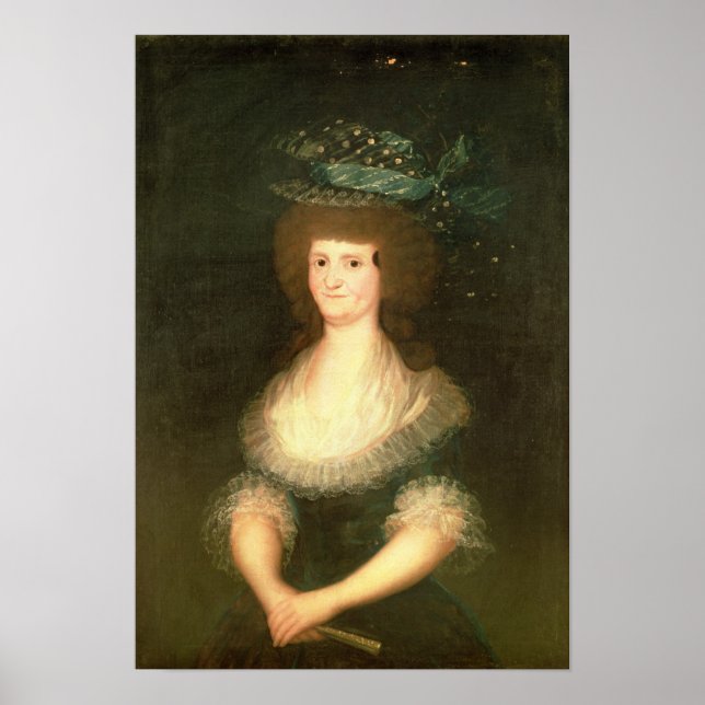 Affiches Francisco Jose de Goya y Lucientes | Portrait Quee (Devant)