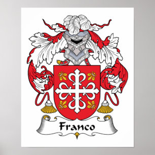 Affiches Franco Family Crest