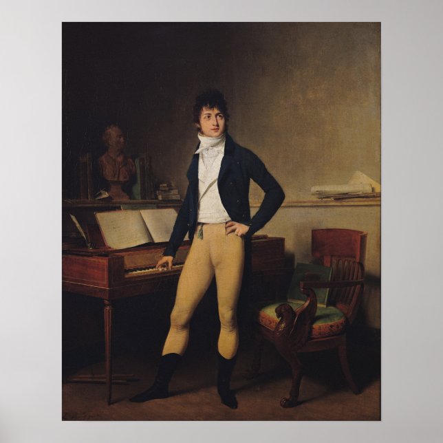 Affiches François Adrien Boieldieu 1800 (Devant)
