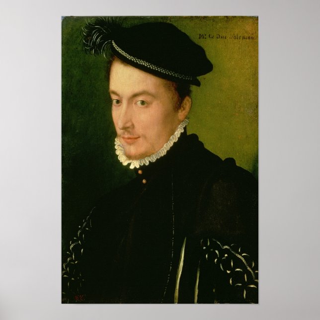Affiches Francois de Valois, duc d'Alencon, années 1560 (Devant)
