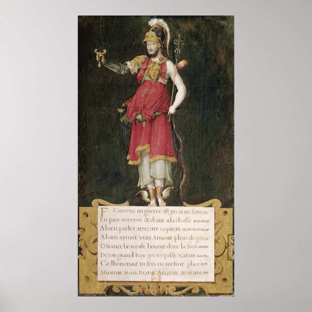 Affiches François Ier en tant que divinité composite (Devant)