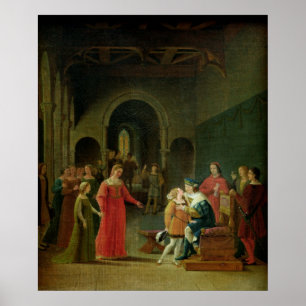 Affiches François Ier présenté à Louis XII