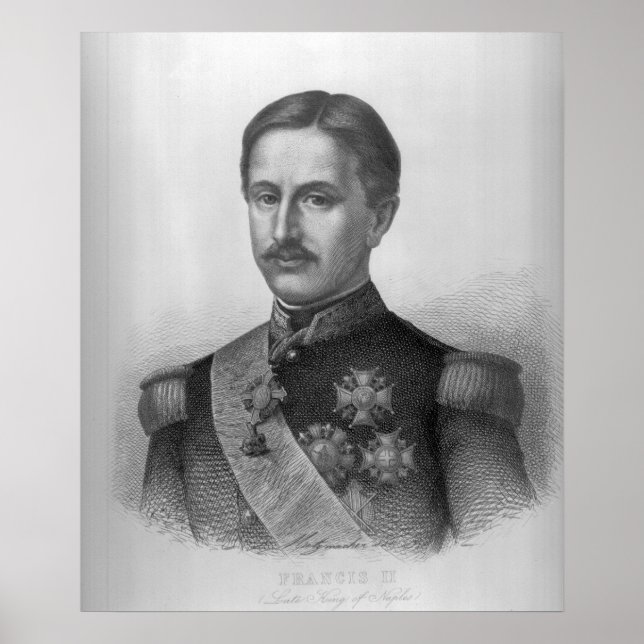 Affiches François II des Deux Sicilies (Devant)