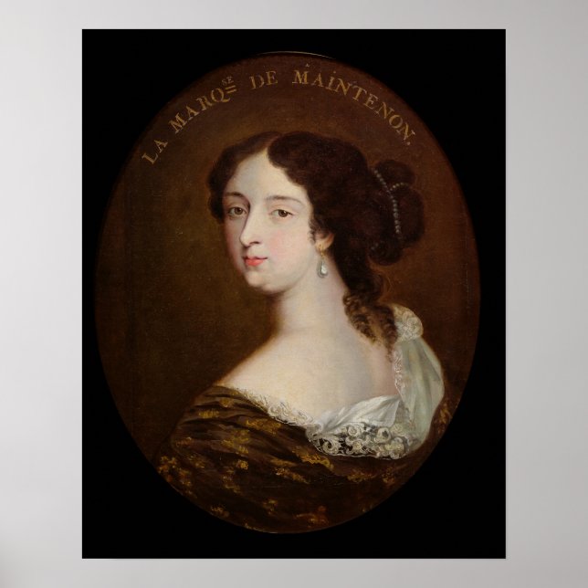 Affiches Francoise d'Aubigne Marquise de Maintenon (Devant)