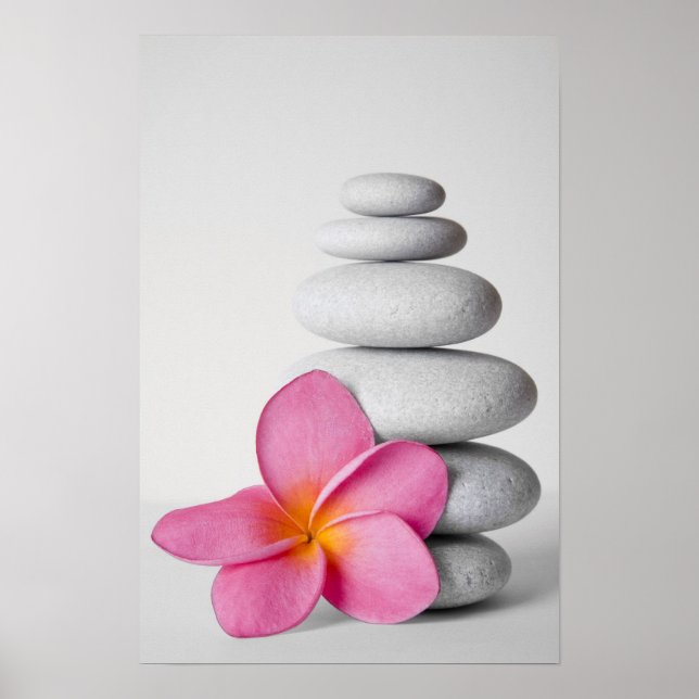 Affiches Frangipani Zen (Devant)