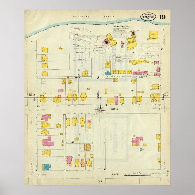 Affiches Frankfort, Kentucky 13 (Devant)