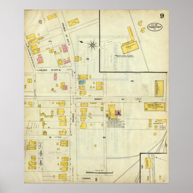 Affiches Frankfort, Kentucky 8 (Devant)