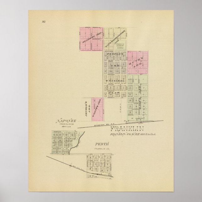 Affiches Franklin, Nebraska (Devant)