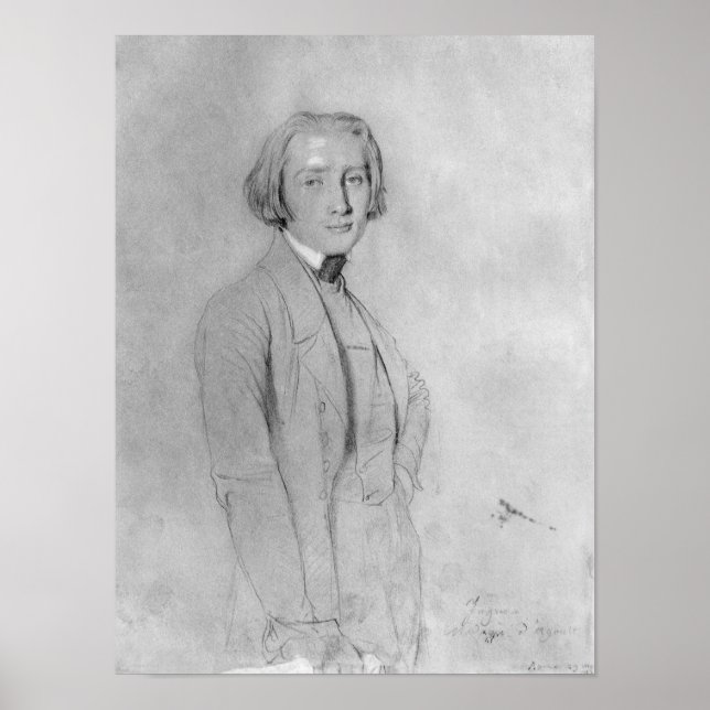 Affiches Franz Liszt Rome, 29 mai 1839 (Devant)