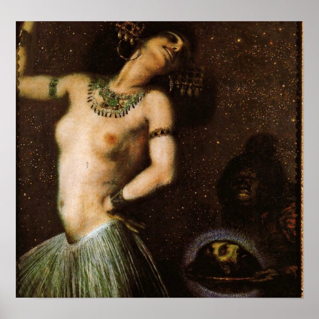 Affiches Franz Stuck - Salome (Devant)