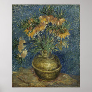 Affiches Fraternités impériales en Cuivre Vase Van Gogh