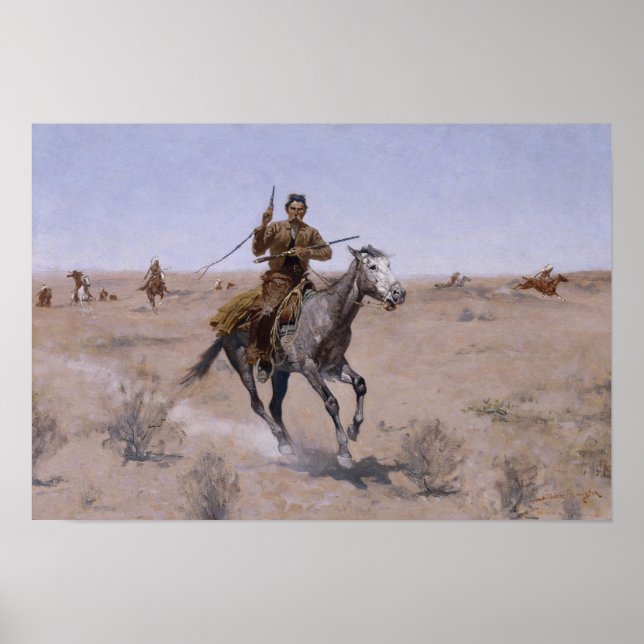 Affiches Frederic Remington Art (Devant)
