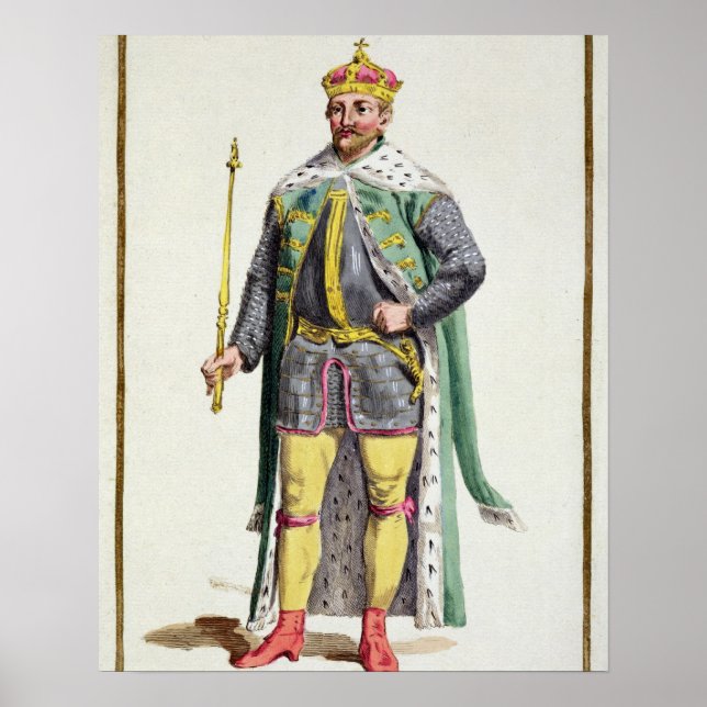 Affiches Frederick II (1534-88) Roi du Danemark de 'Receu (Devant)