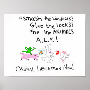 Affiches Free The ANIMALS A.L.F.!