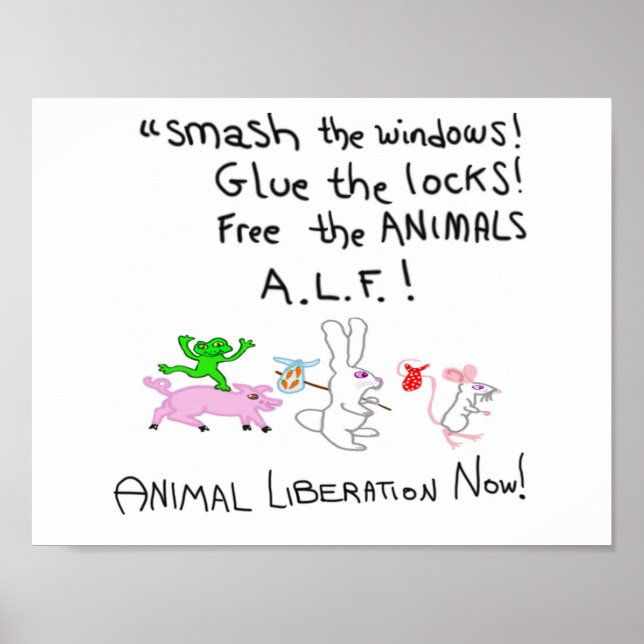 Affiches Free The ANIMALS A.L.F.! (Devant)