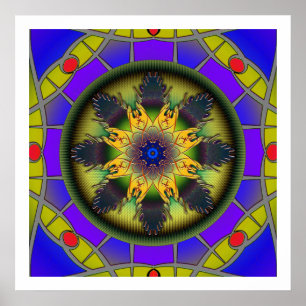 Affiches Freedom Mandala