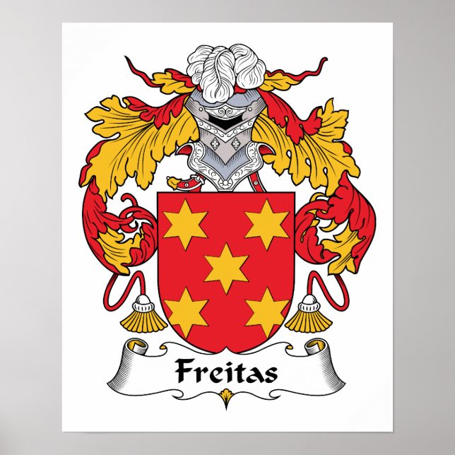 Affiches Freitas Family Crest (Devant)