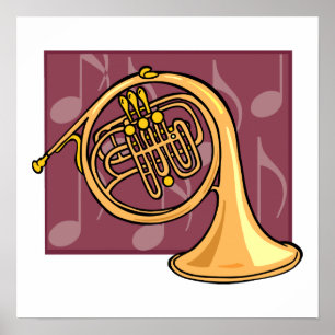 Affiches French Horn