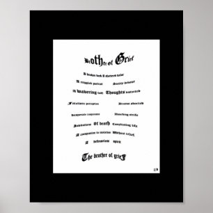 Affiches Frère du deuil