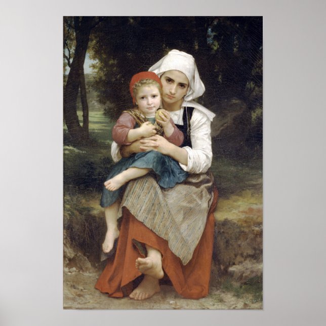Affiches Frère et soeur Bouguereau-Breton (Devant)