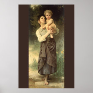 Affiches Frère et Sœur par William Adolphe Bouguereau