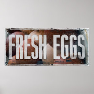 Affiches Fresh Eggs