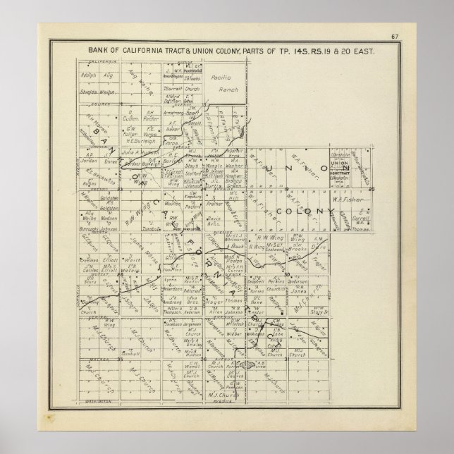 Affiches Fresno County, Californie 35 (Devant)